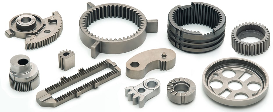 Gears and toothed parts of sundry shapes